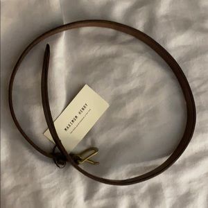 Maximum Henry very slim belt.